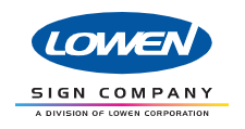Lowen Sign