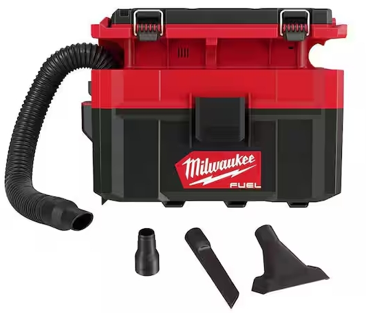 Milwaukee M18 FUEL PACKOUT 18-Volt Lithium-Ion Cordless 2.5 Gal. Wet/Dry Vacuum