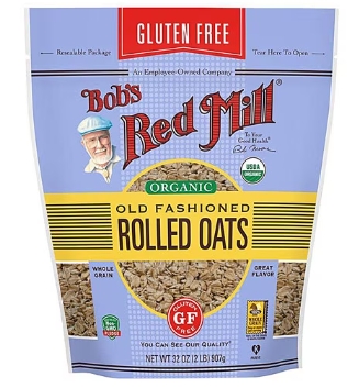 Bob's Red Mill Organic Gluten Free Rolled Oats Old fashioned