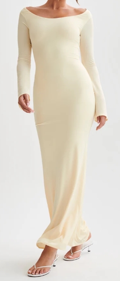 Millicent Slinky Long Sleeve Maxi Dress