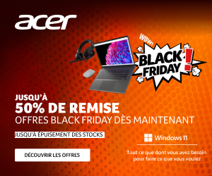 Black Friday - Jusqu'à 50% de remise