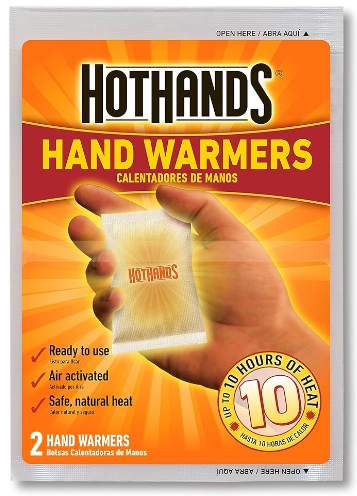 HotHands Hand Warmers - Long Lasting Safe Natural Odorless Air Activated Warmers