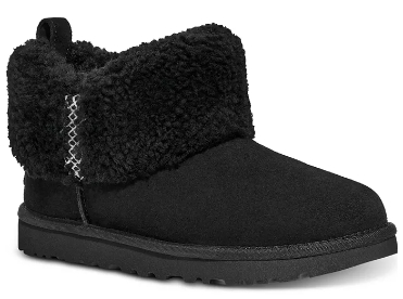 UGG Classic Ultra Mini Braid Slip-On Booties