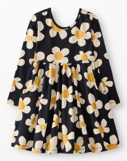 Long Sleeve Skater Dress with Pockets