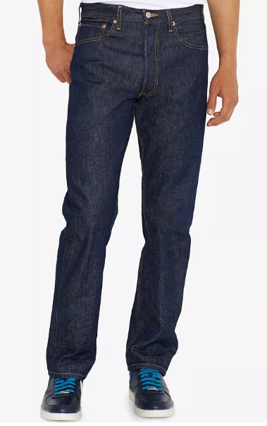  Levi's Men's 501® Original Shrink-to-Fit™ Non-Stretch Jeans