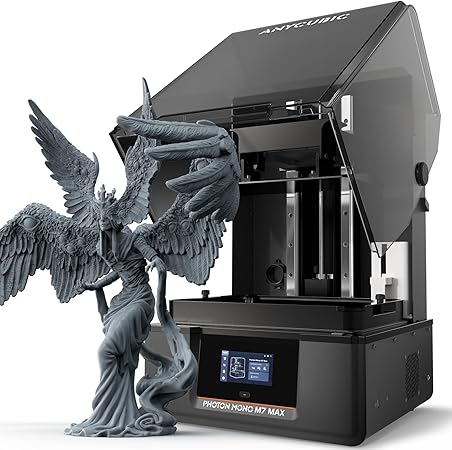 ANYCUBIC Resin 3D Printer, Photon Mono M7 MAX 13.6-inch 7K Mono LCD, High Precision, Temperature Control, Efficient Productivity, Large Printing Size of 11.73 x 6.46 x 11.81 Inch