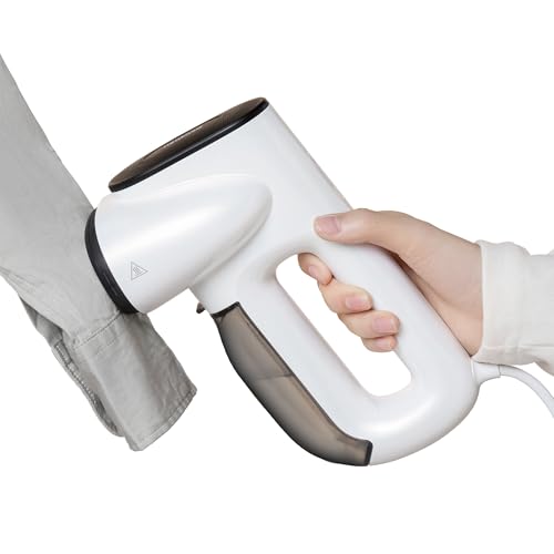 Neakasa Magic 1 Vacuum Steamer, Handheld Travel Garment Steamer for Clothes, 2300Pa Suction for Fabric Grip, Featuring Exclusive AirIron Technology (for 110-120V Use) White