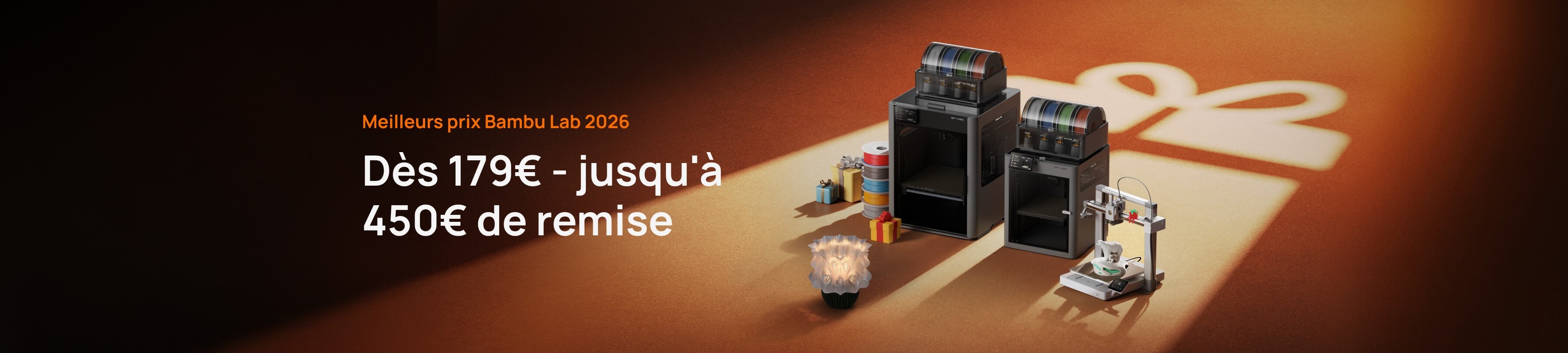 Meilleurs prix Bambu Lab 2026: D&egrave;s 179&euro; jusqu'&agrave; 450&euro; de remise