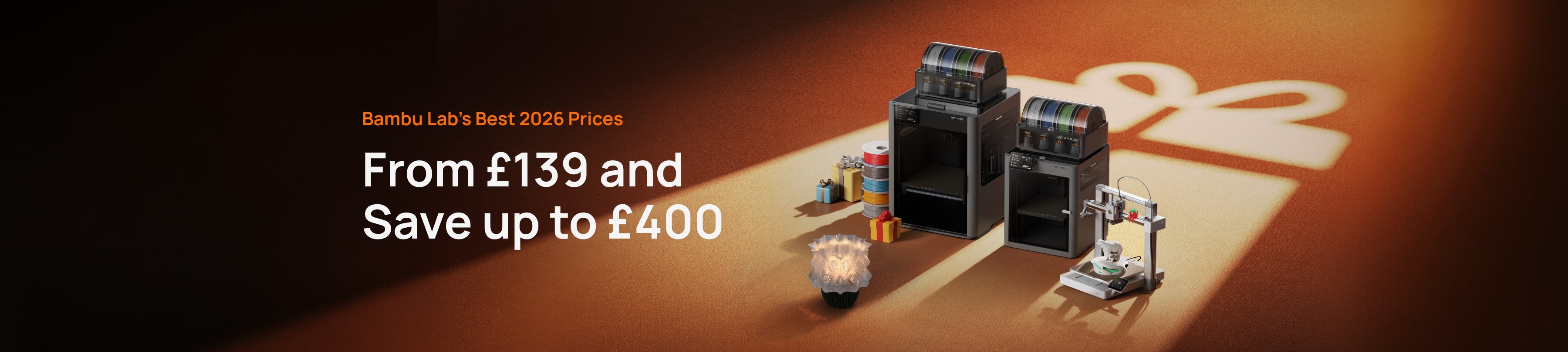 Bambu Lab's Best 2026 Prices: From &pound;139 and Save up to &pound;400