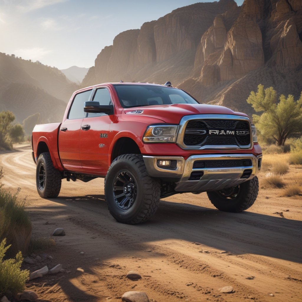 Red Ram Edition: The Ultimate Vehicle Combining Power, Elegance, and Cutting-Edge Technology