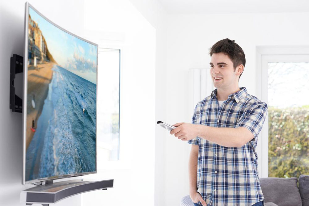 Experience Immersive Viewing with Samsung's Curved Television Lineup