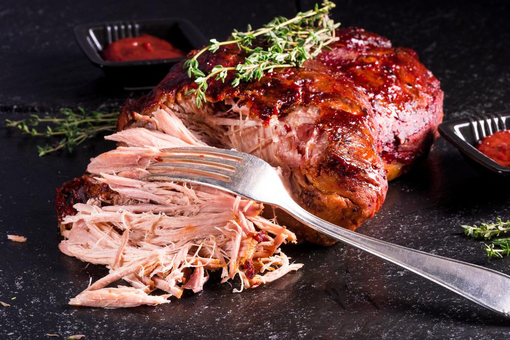 Delicious Smoky Pulled Pork with Savory Sides
