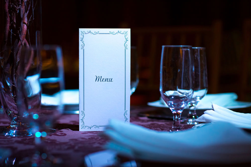 Seven Common Types of Restaurant Menus