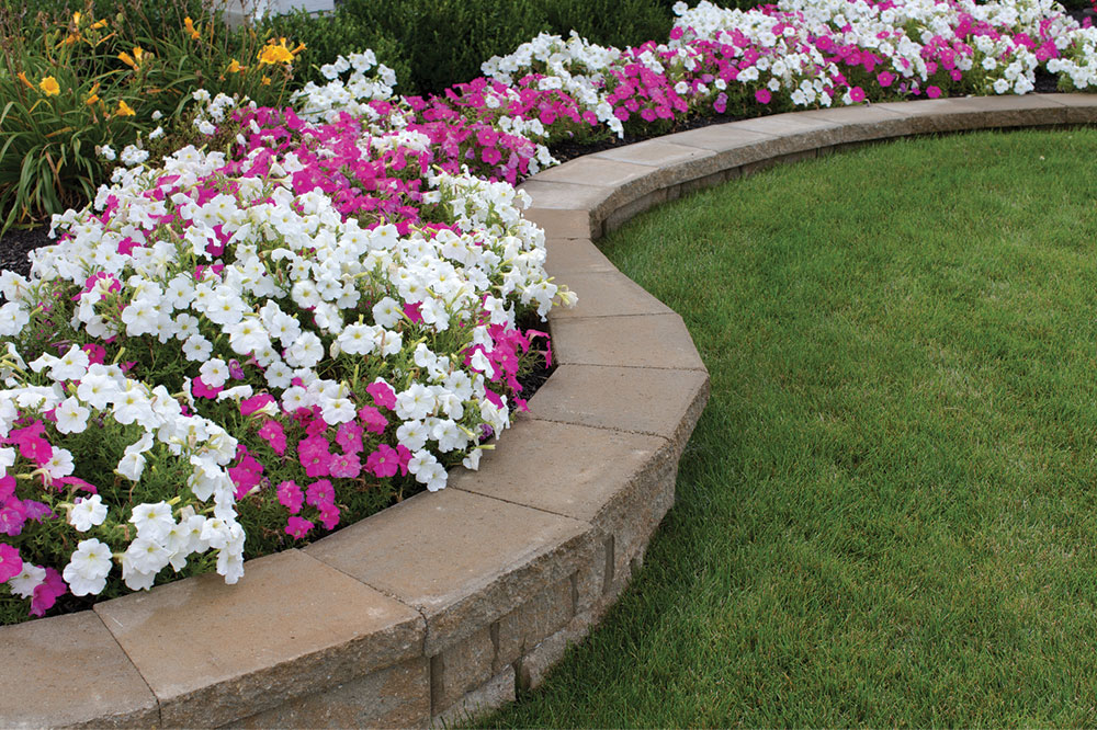 Creative Border Edging Ideas Using Stones and Bricks